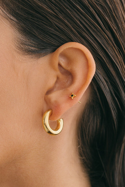 STATEMENT CHUNKY HOOPS ZILVER | 20mm